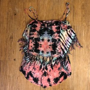 Indah tie dyed romper